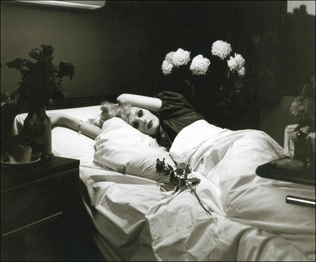  Candy Darling on her deathbed photographed by Peter Hujar, in 1974 In a letter written
