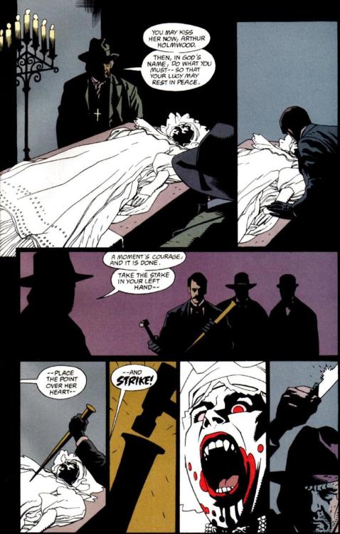 Another page from Bram Stoker’s Dracula by Roy Thomas and Mike Mignola.