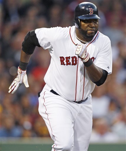 David Ortiz stole second base on the Padres tonight bringing his career total to… 11! His fir