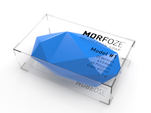 kylewrather:  I like the idea of well-designed soap.  MORFOZE is a hard soap concept, which surely w