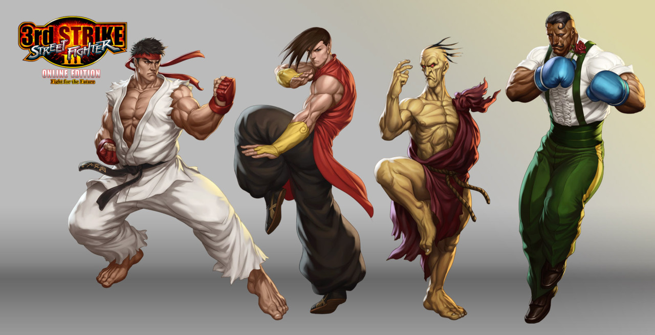 Stanley Lau’s third installment of bad ass character illustrations for the Street Fighter III 3rd Strike Online Edition coming this summer.
Related Rampages: SF III OE Art 1 | SF III OE Art 2 (More)
Street Fighter III OE Art 3 by Stanley Lau /...