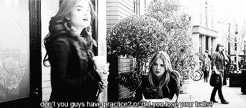 lucyhale:  aria’s best line in my opinion!  Can't even begin to explain how much