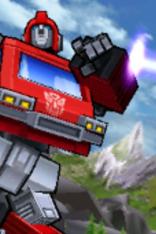 Ironhide getting hit in Transformers the awakening.