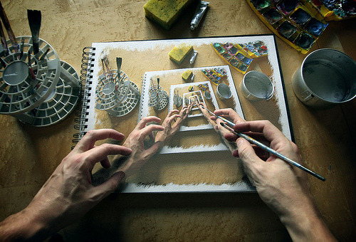 -volare:  Assignment 1: Paint what you see (by balsamia) 