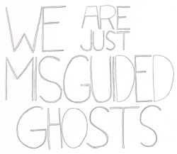 versosparamore:  Travelling endlessly, the ones we trusted the most, pushed us far away.                   (Paramore - Misguided Ghosts) 