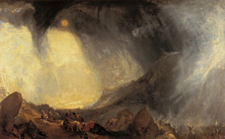 Joseph Mallord William Turner, Snow Storm; Hannibal and His Army Crossing the Alps, 1811.