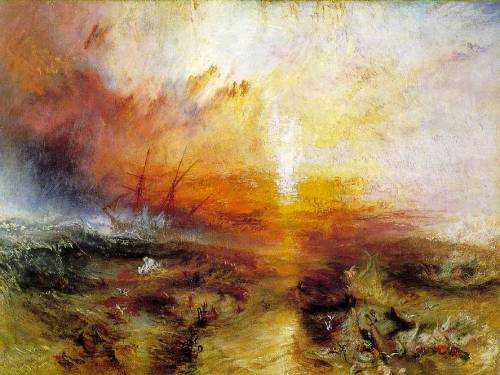 Joseph Mallord William Turner, Slave Ship, 1840.