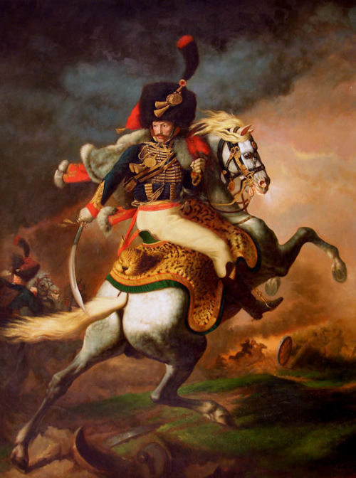 Theodore Gericault, Charging Chasseur, 1812. 