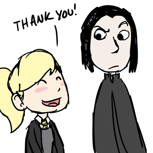 ihateskrennmz:  OH SNAPE Drawn after reading this. 