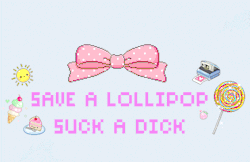 my-sexy-mind:  Think of the poor lollipops!