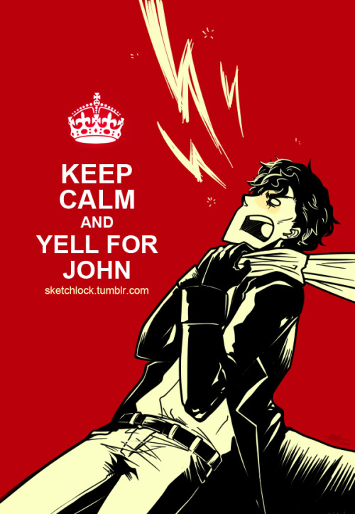 sketchlock:POSTIN’ OLD WORK START: 3/6 It would be funny if the other side is John. and it jus