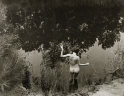 Vanessa, Le Porge, France photo by Jock Sturges,