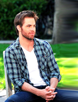 Capt. Chris Pine from Star Trek&hellip;.