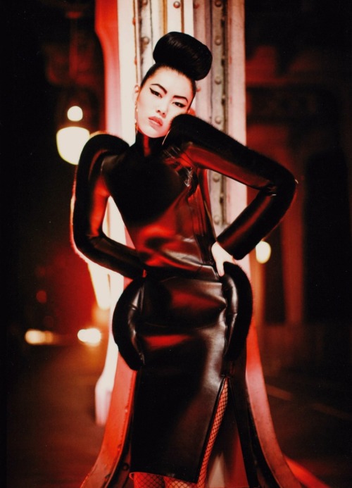 itscouture:  Liu Wen in Gaultier Paris Fall 2010 Couture for Numero September 2010 