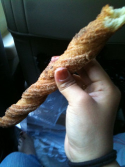 nothing better than a Costco churro midday.