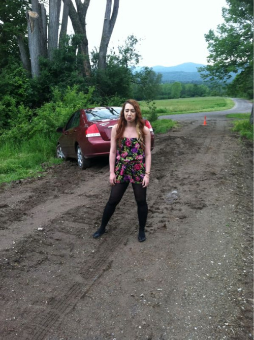 ecstasyakadarks: charlesgrey: Oh my god now Dale’s car is stuck in a swampy ditch. This is me 