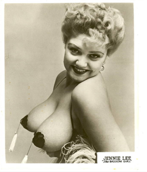 XXX glamorpuss:  Jennie Lee burlesque dancer photo