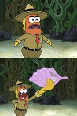 transistorrevolt:  Magic Conch Shell? YOU MEAN LIKE THIS!? 