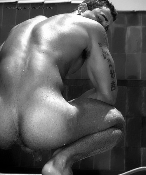 wet in shower