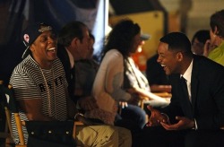 awesomepeoplehangingouttogether:  Jay-Z and Will Smith 