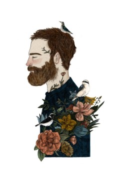 i-adore-etsy:  Nature Boy Giclee print by LizzyStewart on Etsy 