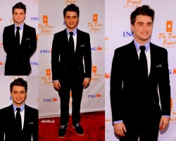 salviahexia:  Daniel Radcliffe at the Trevor Awards 