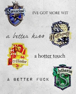 eddplant:  vondell-swain:  eddplant:  vondell-swain:  rinapeverell:  This is just SO MUCH WIN.  Panic meets Potter. PERFECTION.  this makes ravenclaws seem really lame :(  I think this is unfair, I have all of those things.  everybody knows that all