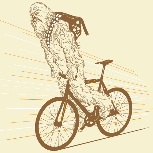 proantibicycle:  Punch it, Chewie!