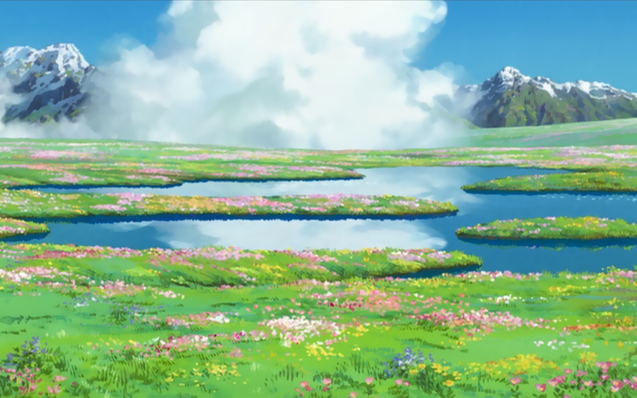 The art of wallpapers — Howl's Moving Castle - screencap wallpaper