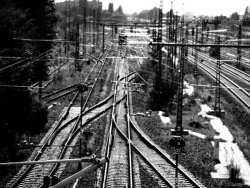 Train.Through Wedding, Berlin.Towards Aushwitz…..from