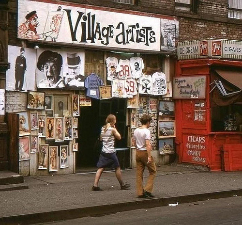 solo-vintage:     missuspleasant:   Greenwich Village, 1966  I need to be there