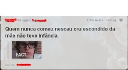  Já comeu nescau cozido? 