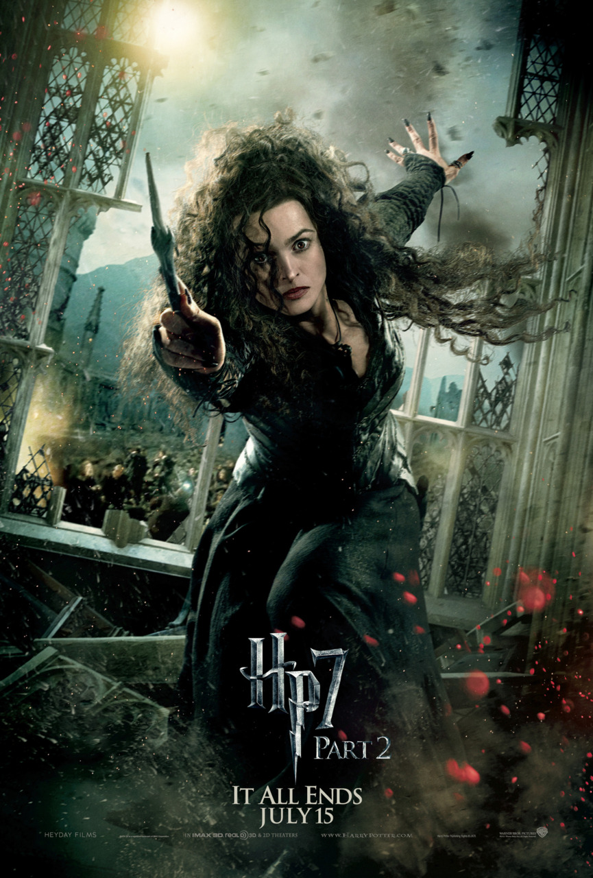 suicideblonde:  Bellatrix Lestrange - Harry Potter and the Deathly Hallows: Part
