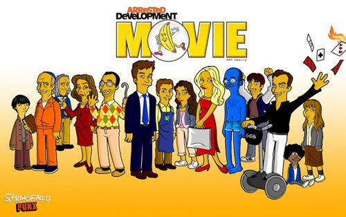 Simpsonized Arrested Development.