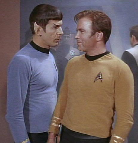 fuckyeahstartrektos:idkmybffflamingo:Their faces! :DI wouldn’t call it sexual tension exactly