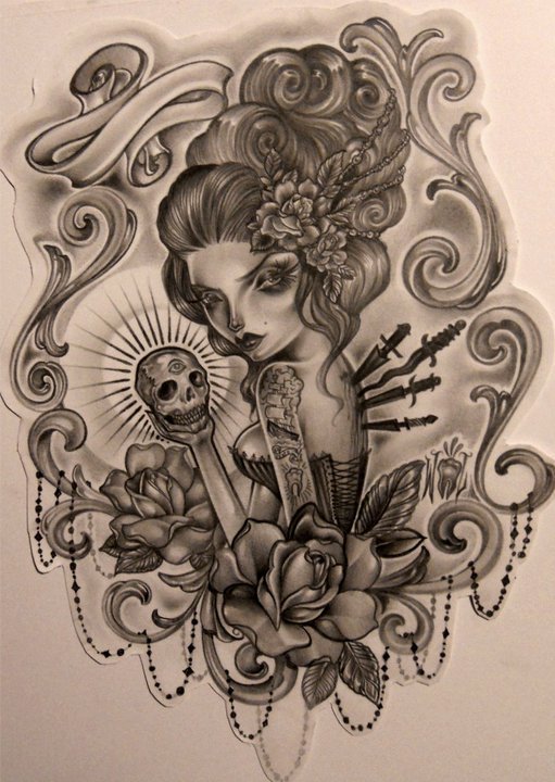 tattoome:   Happy Birthday to amazing artist Whitney Lenox