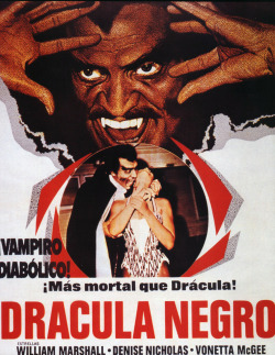 foreignmovieposters:  Blacula (1972). Spanish-language