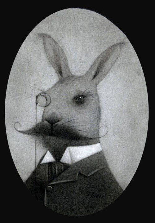 binnorie:  Monsieur Travis Louie gifted this fancy rabbit as a wedding gift to a beloved friend. 