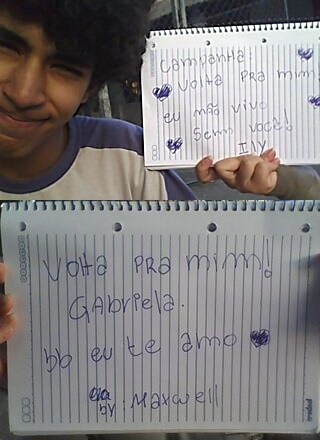 Campanha: Volta pra ele Gabriela!