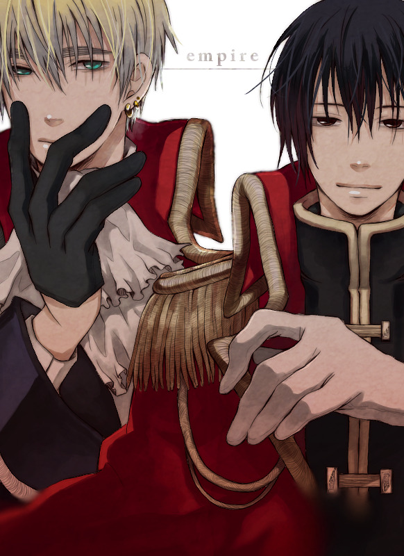 My favorite thing about AsaKiku artists are the uniforms. I ship Pirate!England and