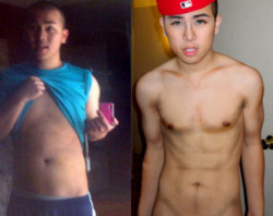 fuckyeahhsexyasians:  stay motivated :] from 165 to 118  No homo.