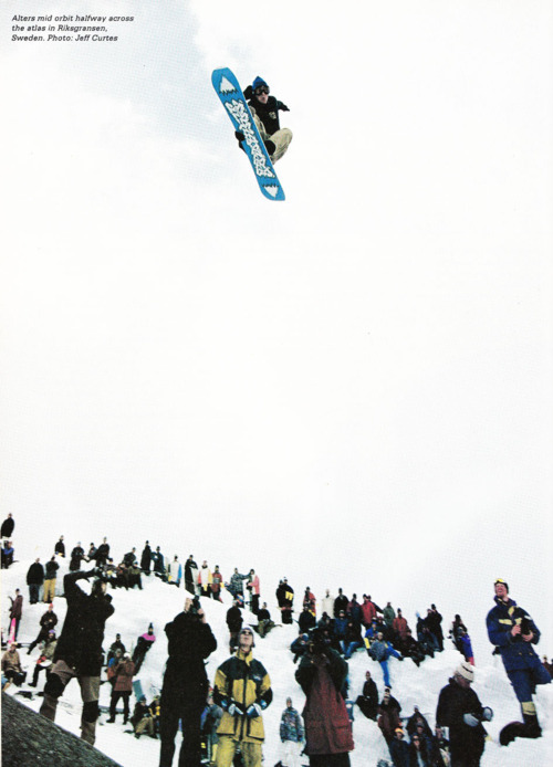 snowboard collector — Burton Brushie (1995)