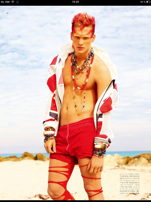 VOGUE HOMMES JAPAN IS THE FUTURE/styling/ Nicola Formichetti.