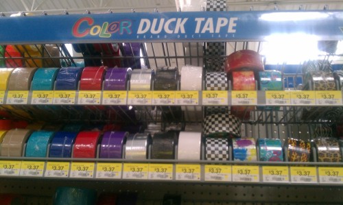 cumdoll:  swaybound:  diaryofasubfreak:  Didn’t realize Walmart had such an extensive color bo