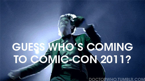 doctorwho:  Hello, Tumblr! Listen you lot, you’re all whizzing about this summer,