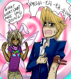 petradragoon:  Marik: My anti-drug. Some derp RP canon featuring me as SassyGayFriend!Marik and kaibastowerofpower as HeroinAddict!Joey. Oh god. The only reason I posted this is because Kaibastowerofpower said she’d take me out to dinner.