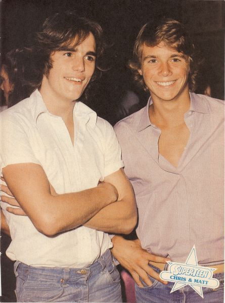 The way they were: Matt Dillon and Christopher Atkins&hellip;..