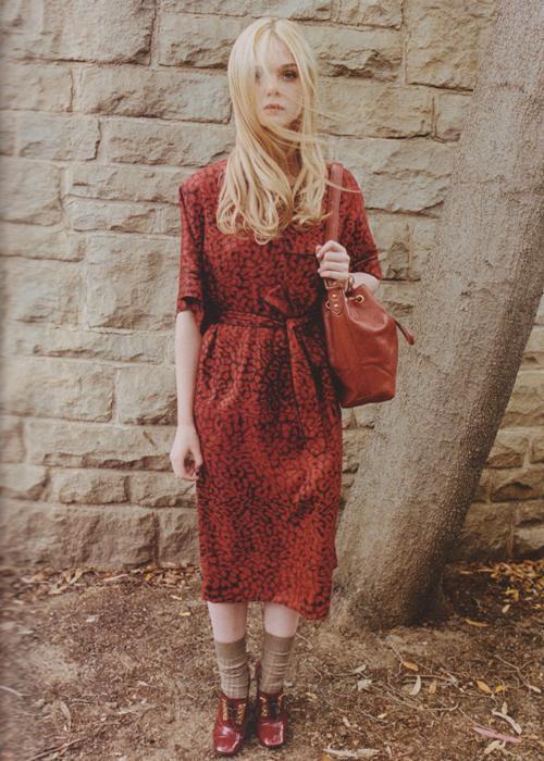 thedarlingchild:  Elle Fanning by Juergen Teller for Marc Jacobs 