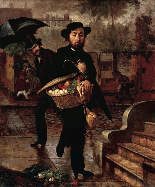 missfolly:  Young Husband: First Marketing, by Lilly Martin Spencer, 1854 … can&rsq