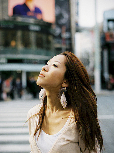 yokosojapan:  Akiko white (by Japancamerahunter) 